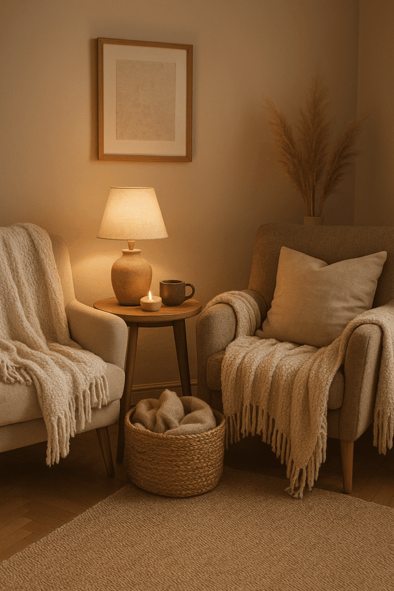 How to Create Cozy Winter Corners