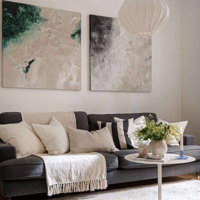 Bright living room in a Gainesville FL home for sale, featuring modern decor and stylish interior design common in local real estate listings